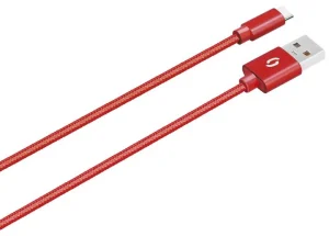 ALIGATOR PREMIUM Datový kabel 2A, USB-C červená - obrázek 3