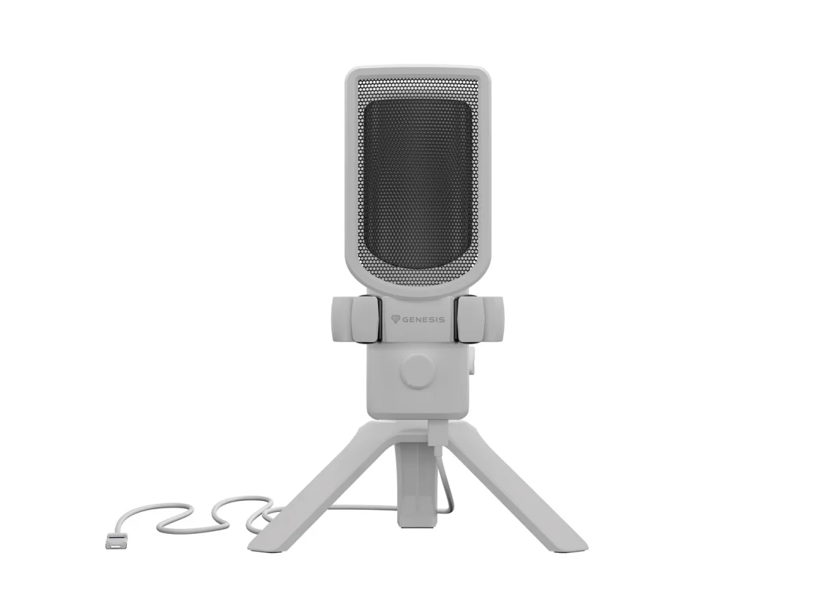 Streamovací mikrofon Genesis RADIUM 250, Bílý