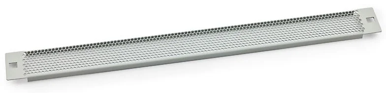 19' záslepka 1U plastový zámek, síto 75%-4mm