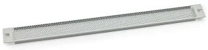 19' záslepka 1U plastový zámek, síto 75%-4mm