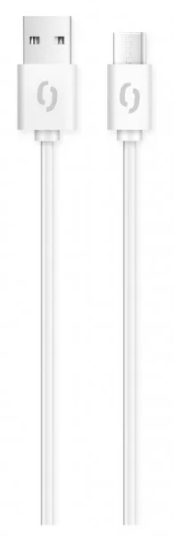 ALIGATOR Datový kabe 2A USB-C 2m, bílý