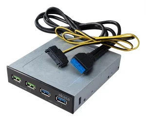 AKASA USB hub 2 x Quick Charge 3.0 + 2 x USB 3.1 - obrázek 3