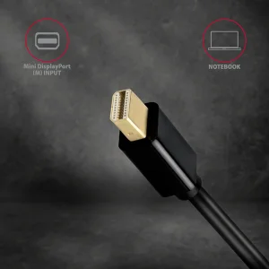 AXAGON RVDM-HI14N, Mini DisplayPort -> HDMI 1.4 redukce / adaptér, 4K/30Hz - obrázek 5