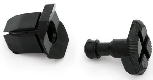 19' záslepka 2U plastový zámek, síto 75%-4mm - obrázek 2