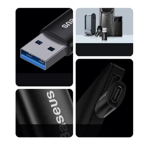 Baseus ZJJQ000103 Ingenuity Mini OTG Adaptér z USB-C na USB-A Blue - obrázek 7