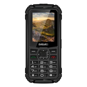 EVOLVEO StrongPhone Q1, IP68 odolný Dual SIM telefon, 2,4"LCD, 1800mAh, černý - obrázek 10