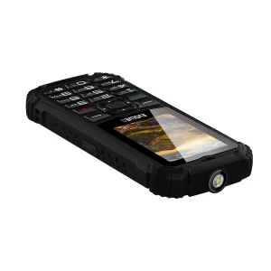 EVOLVEO StrongPhone Q1, IP68 odolný Dual SIM telefon, 2,4"LCD, 1800mAh, černý - obrázek 2