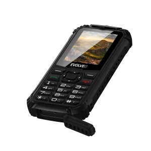 EVOLVEO StrongPhone Q1, IP68 odolný Dual SIM telefon, 2,4"LCD, 1800mAh, černý - obrázek 6