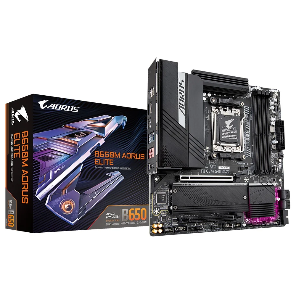 GIGABYTE B650M AORUS ELITE/AM5/mATX