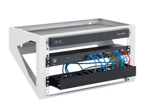 19" nástěnný rám 6U/300 RAL7035 - obrázek 2