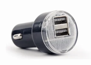 Gembird 2x USB nabíječka do auta 2,1A, černá - obrázek 2