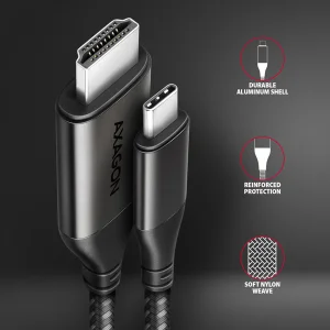 AXAGON RVC-HI2MC, USB-C -> HDMI 2.0a redukce / kabel 1.8m, 4K/60Hz HDR10 - obrázek 9