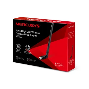 Mercusys MU6H 650Mbps bezdrátový USB 2.0 klient, výkonná externí anténa - obrázek 2