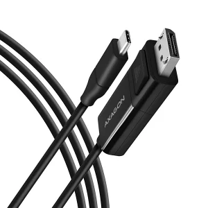 AXAGON RVC-DPC, USB-C -> DisplayPort redukce / kabel 1.8m, 4K/60Hz - obrázek 2