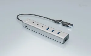 i-tec USB-C/USB-A Charging Metal HUB 7 Port (3x USB-C, 4x USB-A) - obrázek 4