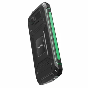 EVOLVEO StrongPhone W4, IP68 odolný Dual SIM telefon, 2,8"LCD, 2500mAh, Powerbanka, černo-zelený - obrázek 3