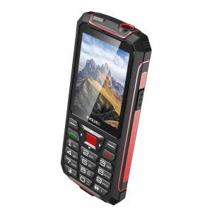 EVOLVEO StrongPhone W4, IP68 odolný Dual SIM telefon, 2,8"LCD, 2500mAh, Powerbanka, černo-červený - obrázek 6