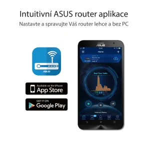 ASUS RT-AX53U (AX1800) WiFi 6 Extendable Router, 4G/5G Router replacement, AiMesh - obrázek 3