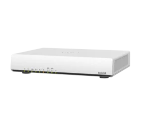 QNAP Wi-Fi 6 SD-WAN router QHora-301W (4x GbE / 2x 10GbE / 2x USB 3.2 / 8 interních antén)