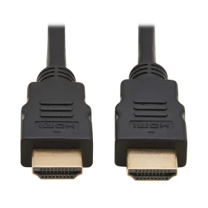 Kabel HDMI vysokorychlostní, digitální video+zvuk, UHD 4K (Samec/Samec), černá, 1.83m