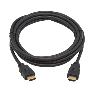 Kabel HDMI vysokorychlostní, digitální video+zvuk, UHD 4K (Samec/Samec), černá, 3.05m - obrázek 3