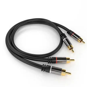 PremiumCord HQ stíněný kabel 2x CINCH-2x CINCH M/M 3m - obrázek 2