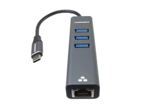 PremiumCord Adapter USB-C na Gigabit + 3x USB 3.0 - obrázek 3