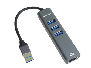 PremiumCord Adapter USB3.0 - RJ45 + 3x USB 3.0 - obrázek 2