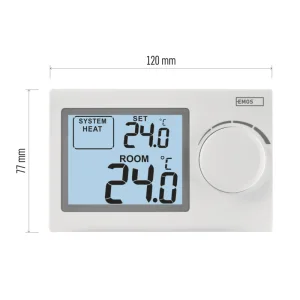 EMOS Manuální termostat-drát P5604 - obrázek 5