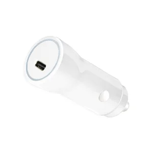 ER POWER 20W USB-C PD autonabíječka - bílá