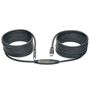 Kabel USB-A / USB-B, USB 3.0, aktivní SuperSpeed Repeater (Samec/Samec), 7.62m - obrázek 2