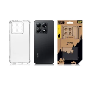 Tactical TPU Plyo Kryt pro Xiaomi 14T Transparent - obrázek 2
