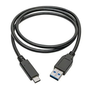 Kabel USB-C / USB-A (Samec/Samec), USB 3.1 Gen 2 (10Gb/s), USB-IF, kompatibilní Thunderbolt 3, 0.9m - obrázek 3