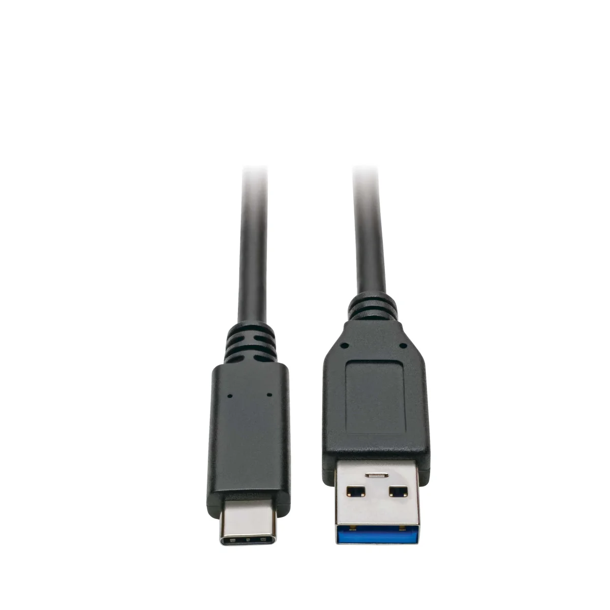 Kabel USB-C / USB-A (Samec/Samec), USB 3.1 Gen 2 (10Gb/s), USB-IF, kompatibilní Thunderbolt 3, 0.9m