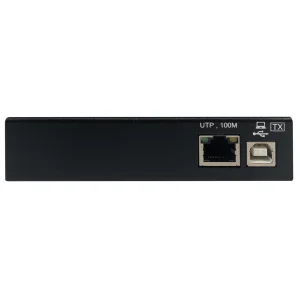 Extender, 1-port USB 2.0 přes Cat6, ESD ochrana, PoC, průmyslový, možnost montáže, 100mm - obrázek 3