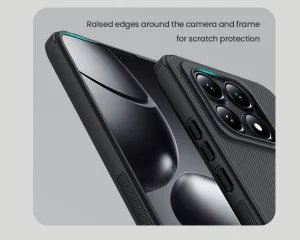 Nillkin Super Frosted PRO Zadní Kryt pro Xiaomi 14T Black - obrázek 4