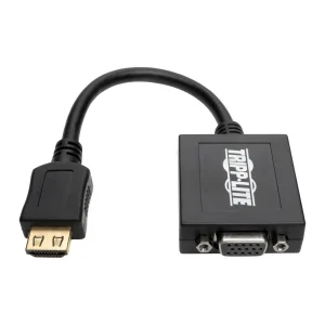 Video adaptér HDMI / VGA + zvuk, pro počítače, (Samec/Samice), 15.2cm - obrázek 2
