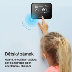 EVOLVEO Thermal, chytrý bezdrátový programovatelný termostat - obrázek 2