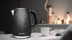 Salente IceQueen, rychlovarná konvice 1,7 l, nerez, černá - obrázek 5