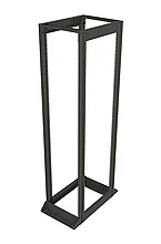 Rám 19" 45U 600x1000 černý nosnost 1200kg, VR-45-B
