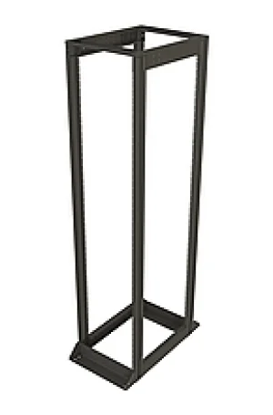 Rám 19" 45U 600x1000 černý nosnost 1200kg, VR-45-B