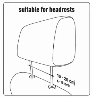 Držák tabletu na sedadlo do auta Vogel´s TMS 1020 - obrázek 5