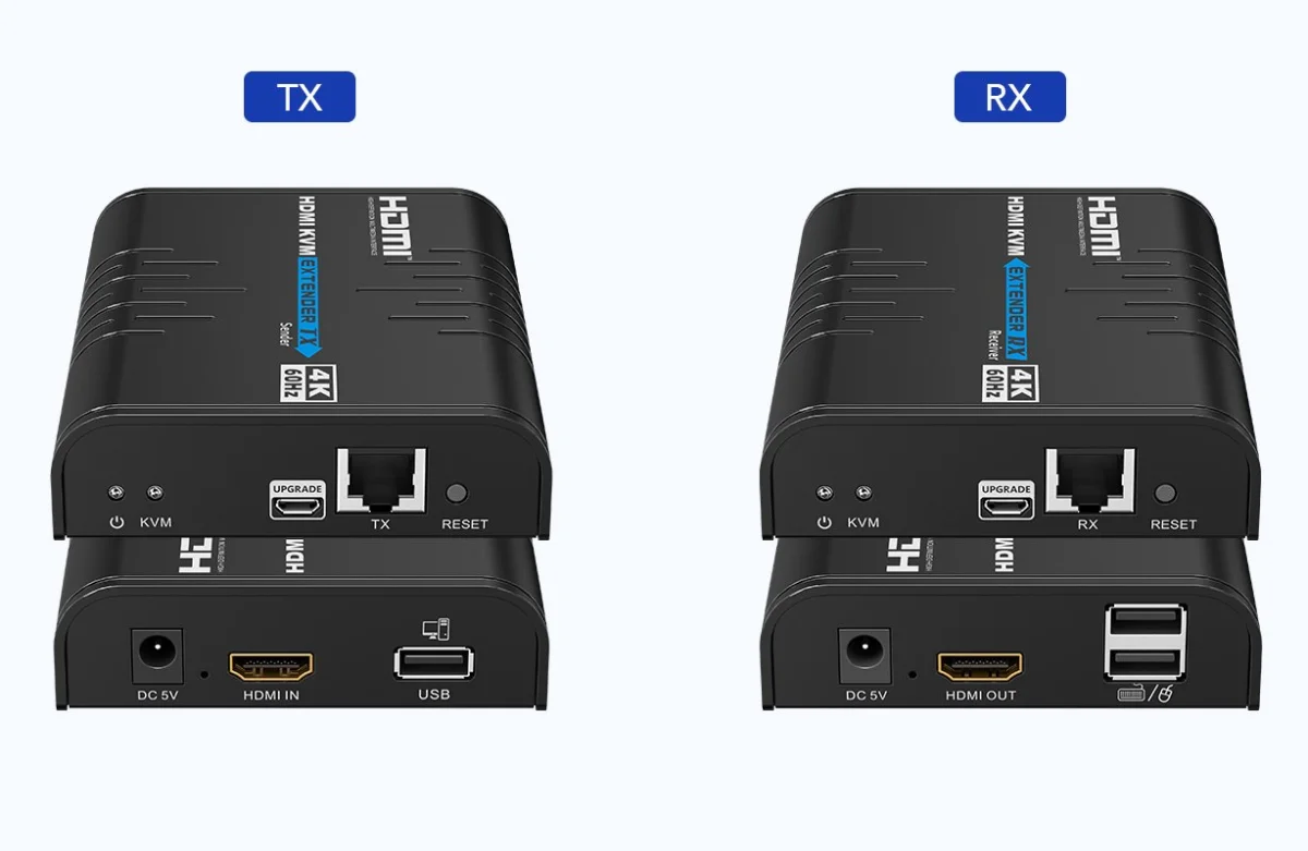 PremiumCord HDMI KVM extender přes LAN