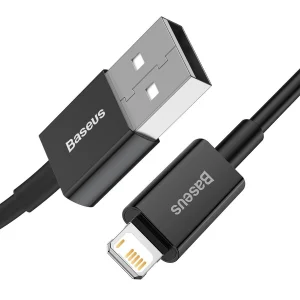 Baseus CALYS-A01 Superior Fast Charging Datový Kabel USB to Lightning 2.4A 1m Black - obrázek 3