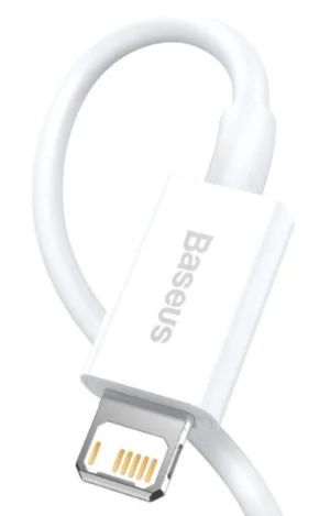 Baseus CALYS-B02 Superior Fast Charging Kabel Lightning 2.4A 1.5m White - obrázek 2