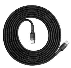 Baseus CATKLF-HG1 Cafule Kabel USB-C 60W 2m Gray/Black - obrázek 2