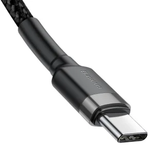 Baseus CATKLF-HG1 Cafule Kabel USB-C 60W 2m Gray/Black - obrázek 3