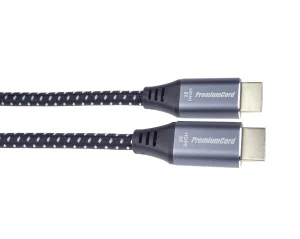 PremiumCord ULTRA HDMI 2.1 High Speed + Ethernet kabel 8K@60Hz,zlacené 0,5m - obrázek 4