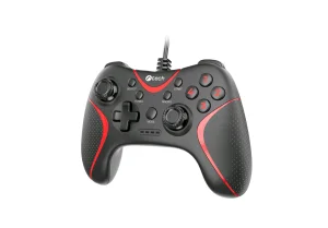 Gamepad C-TECH Theon pro PC/PS3, 2 programovatelná makro tlačítka, 2x analog, X-input, vibrační, 1,8 - obrázek 2