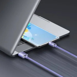 Baseus CAJY000505 Crystal Shine Series Datový Kabel USB - USB-C 100W 2m Purple - obrázek 7